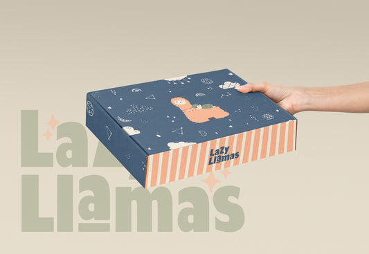 Gift Wrap - Lazy LLamas